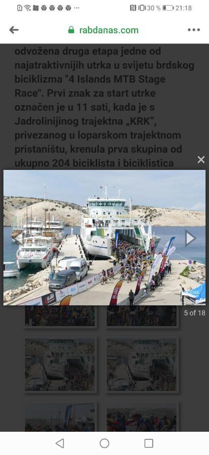 Apartmani Ana I Predrag Lopar Eksteriør bilde