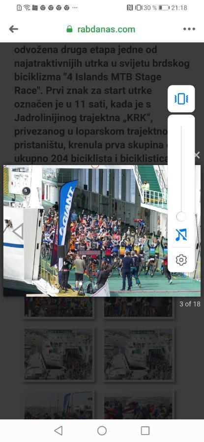 Apartmani Ana I Predrag Lopar Eksteriør bilde